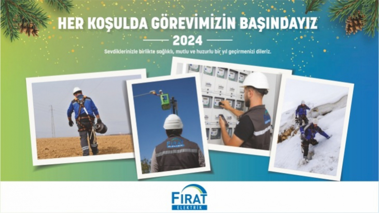 Fırat Elektrik Dağıtım A.Ş Yeni Yıl Mesajı