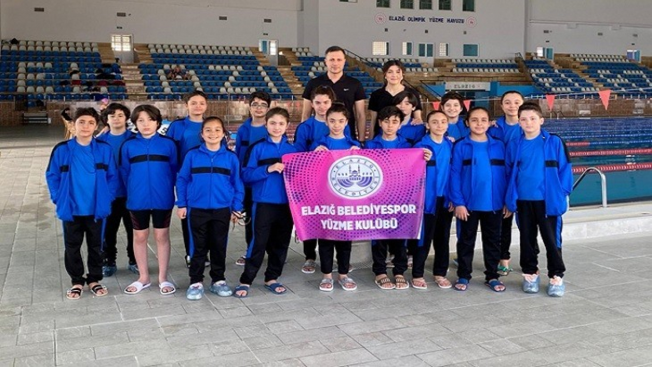 Elazığ Belediyespor Yüzme Kulübü'nden Büyük Başarı