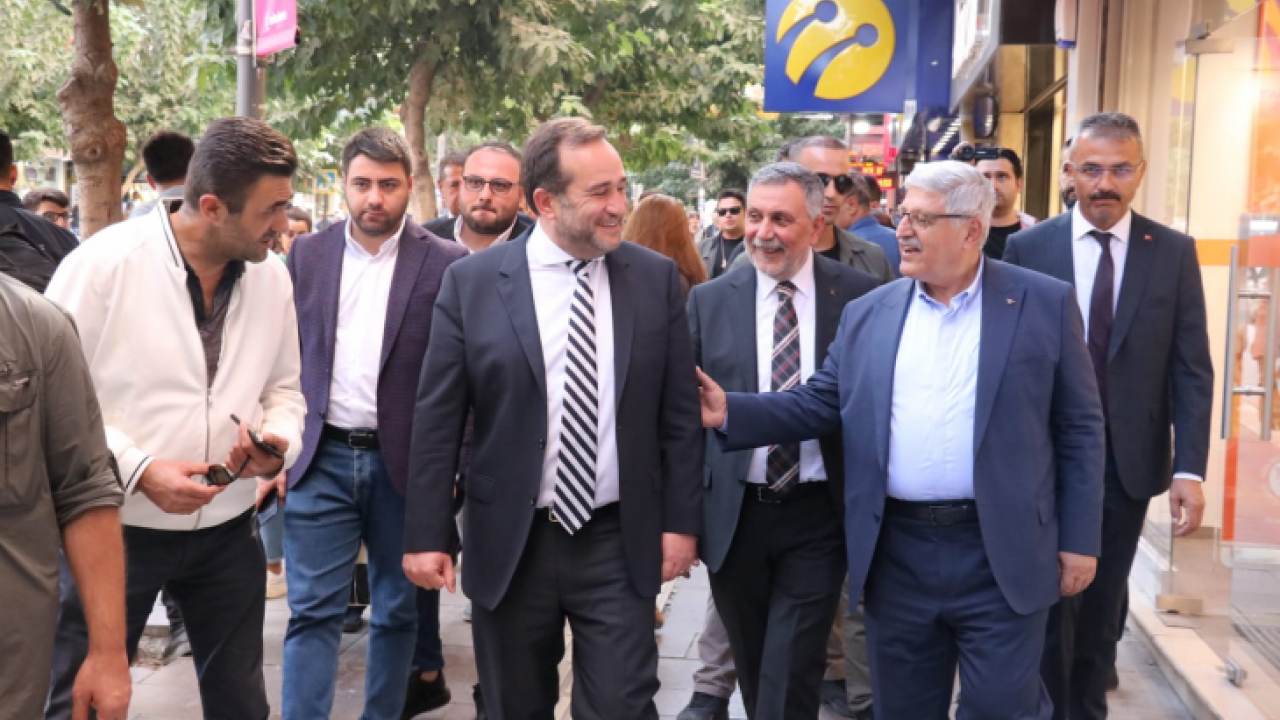 Milletvekili Ağar, AK Parti Genel Başkan Yardımcısı Demiröz İle Esnafı Ziyaret Etti