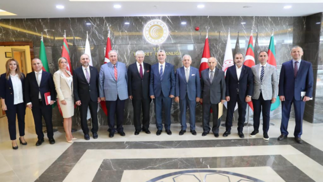 Başkan Alan, TOBTİM Yönetimi İle Birlikte Bakan Bolat'ı Ziyaret Etti