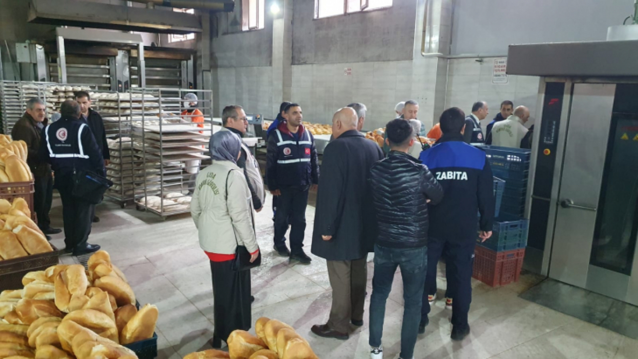 Zabıta Fırınları Denetledi