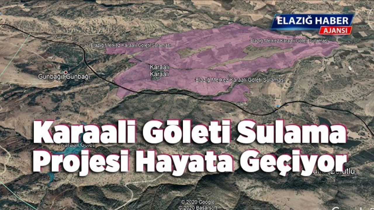 Karaali Göleti Sulaması Projesi Hayata Geçiyor