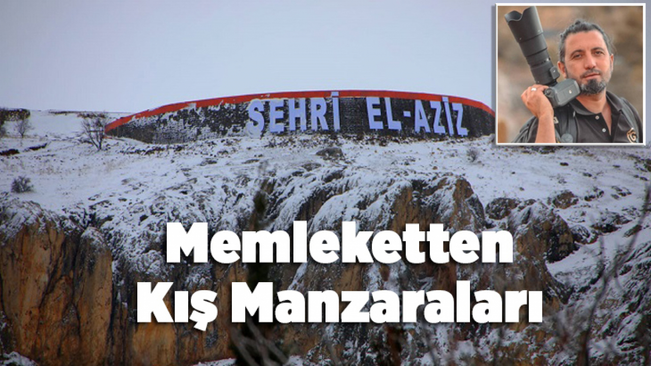 Memleketten kış manzaraları
