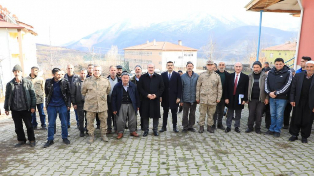 Vali Toraman, Kovancılar ve Palu İlçelerini Ziyaret Etti