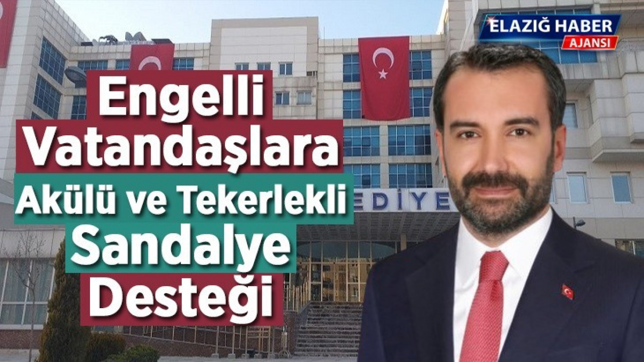 Engelli vatandaşlara akülü ve tekerlekli sandalye desteği