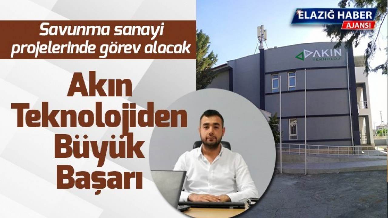 Akın Teknolojiden Büyük Başarı