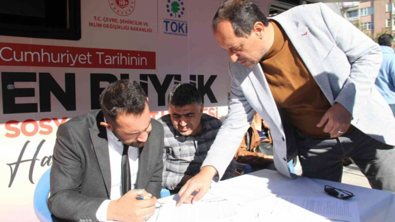 İlk Evim, İlk İş Yerim projesinin tanıtım aracı Elazığ'da