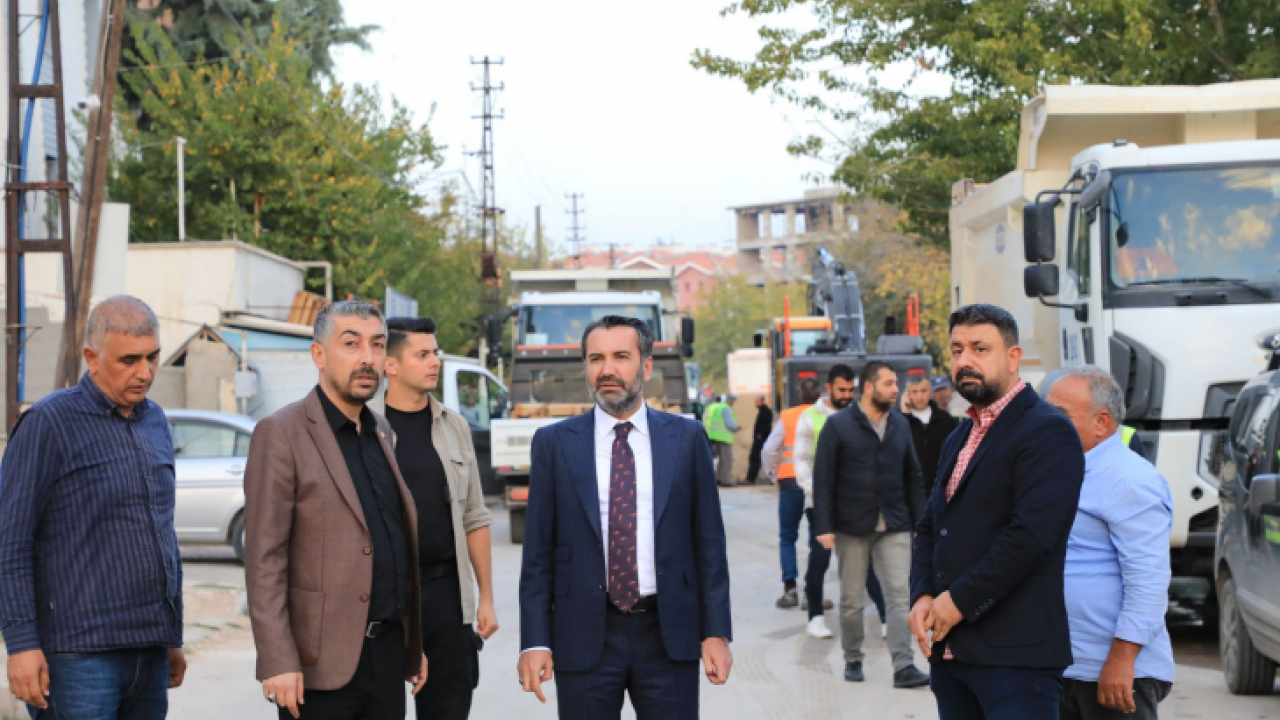 Başkan Şerifoğulları, Altyapı Yenileme Çalışmalarına İlişkin İncelemelerde Bulundu