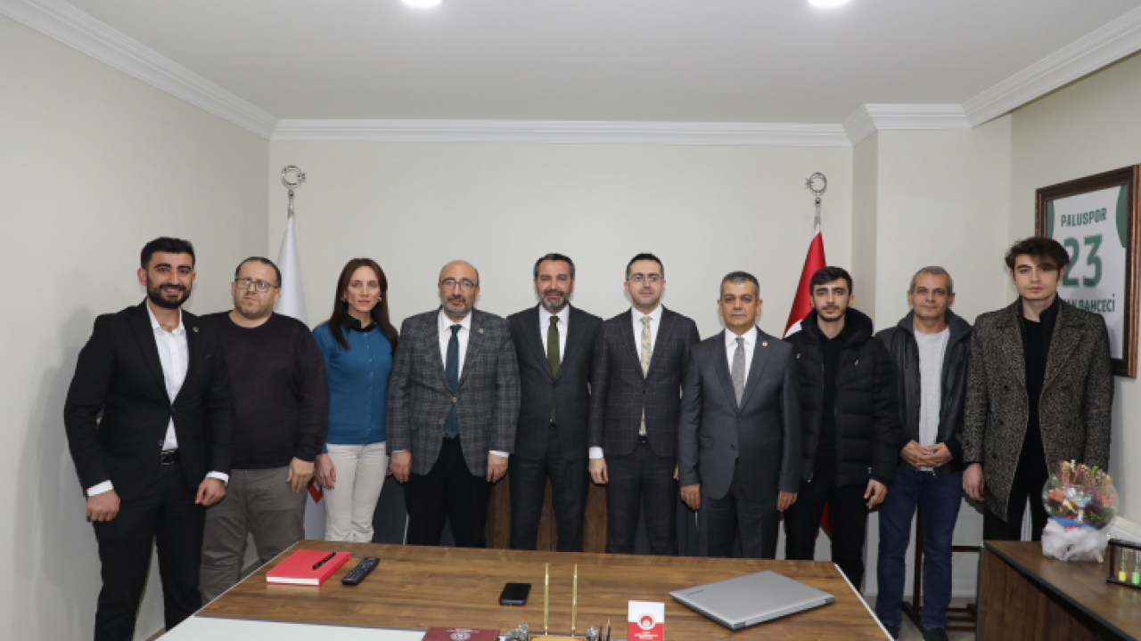 Başkan Şerifoğulları, Milletvekilleri Keleş ve Açıkkapı'dan ELMİYAD'a ziyaret