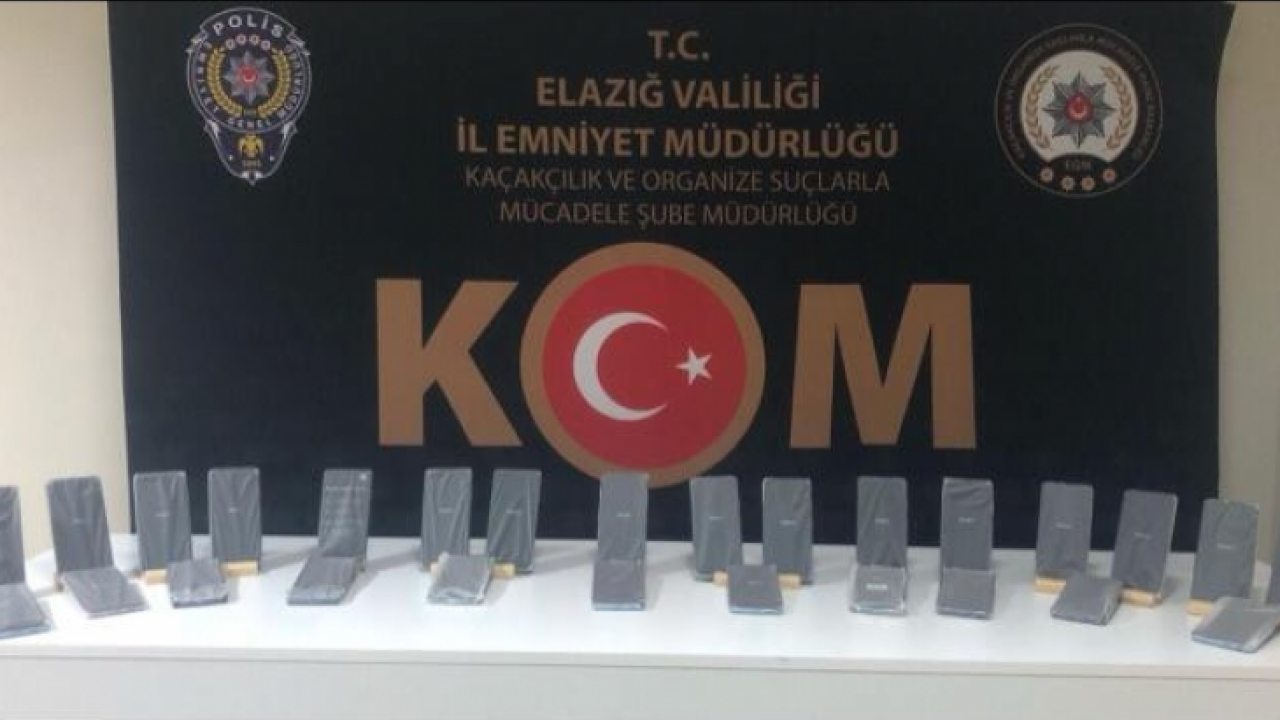 Elazığ'da Kaçak Cep telefonu Operasyonu