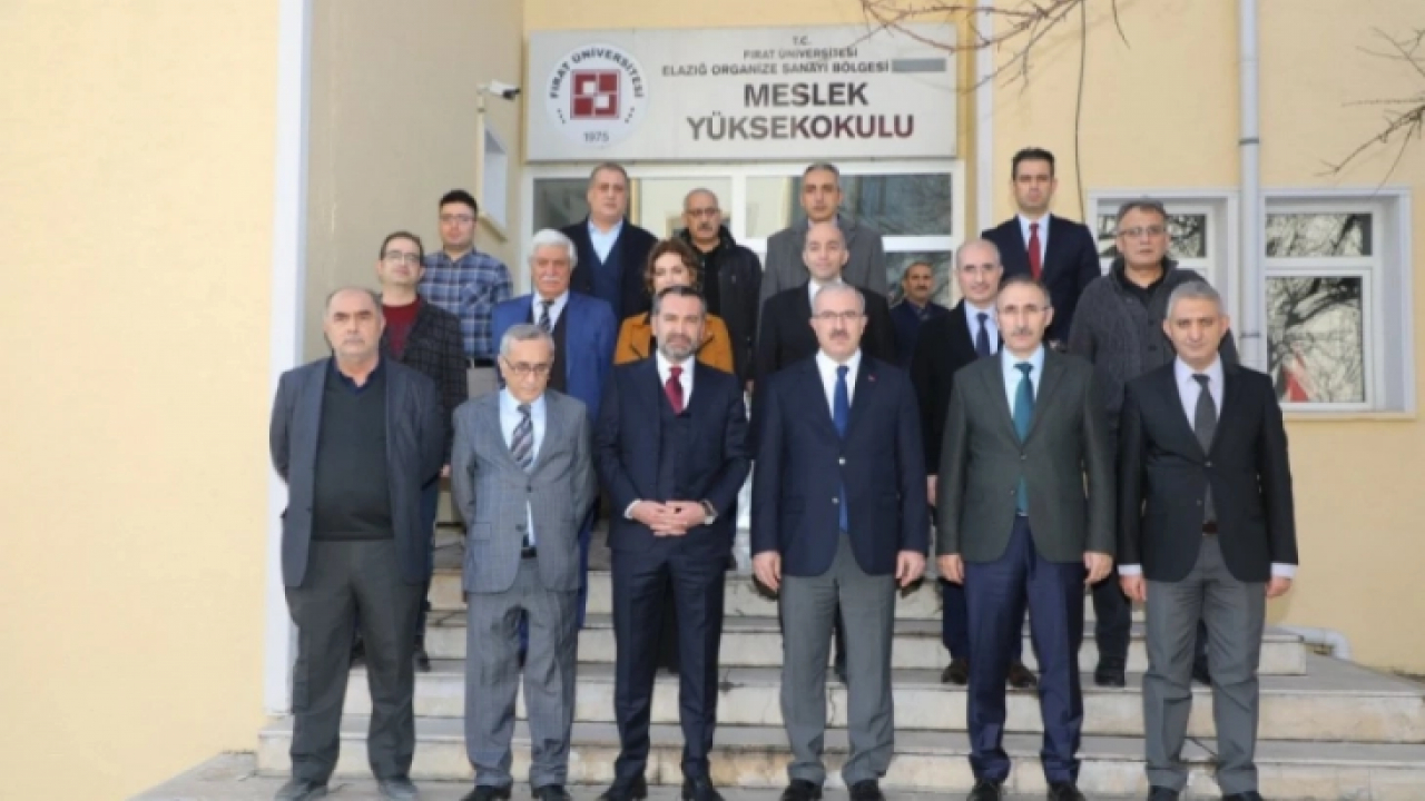 Elazığ İl protokolü OSB'de incelemelerde bulundu