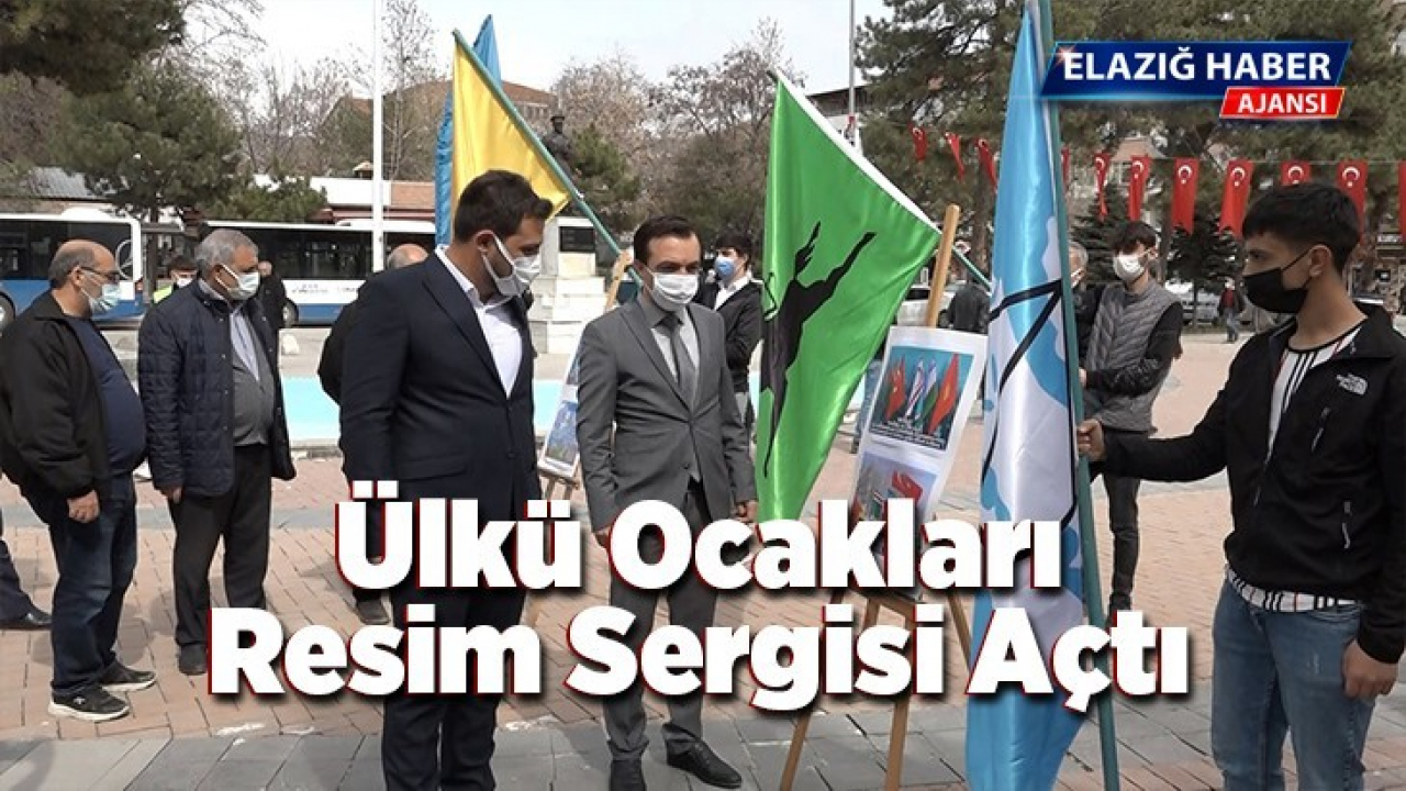 Ülkü Ocakları resim sergisi açtı