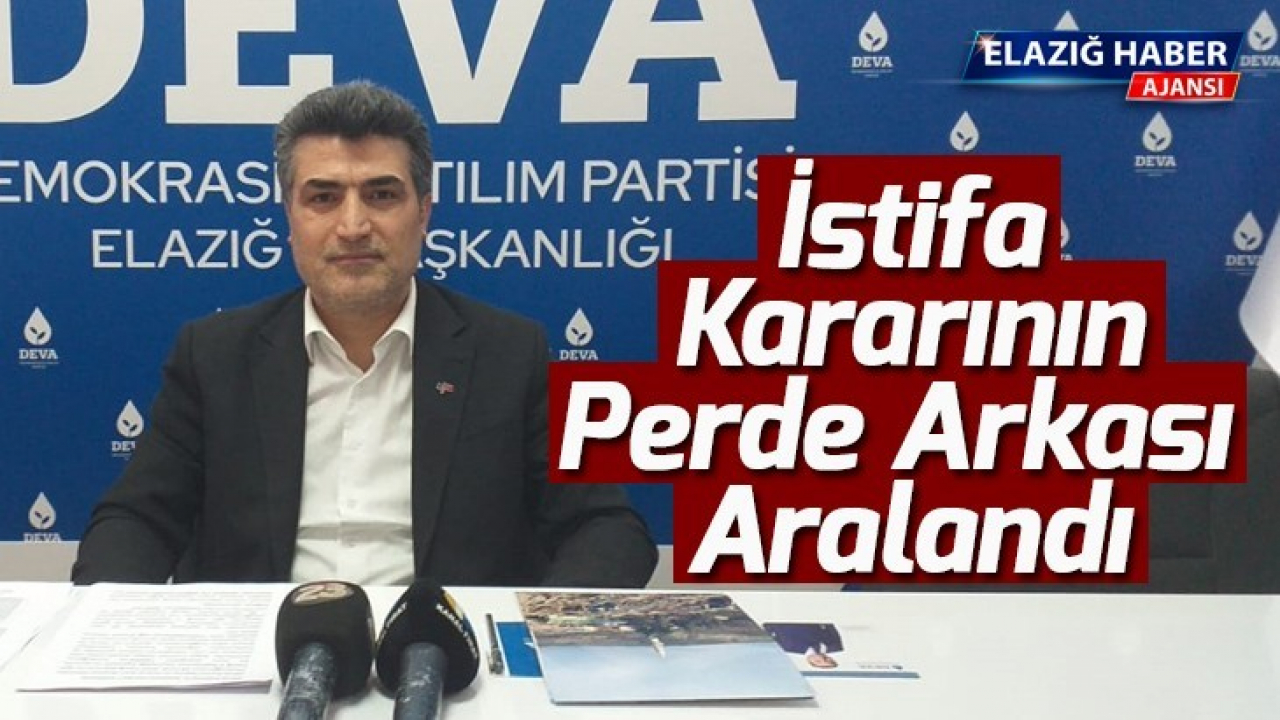 İstifa Kararının Perde Arkası Aralandı