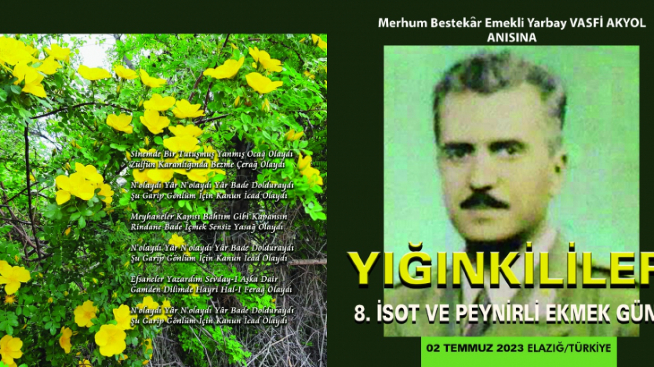 Yığınkililer 8. İsot ve Peynirli Ekmek Günü Düzenlenecek