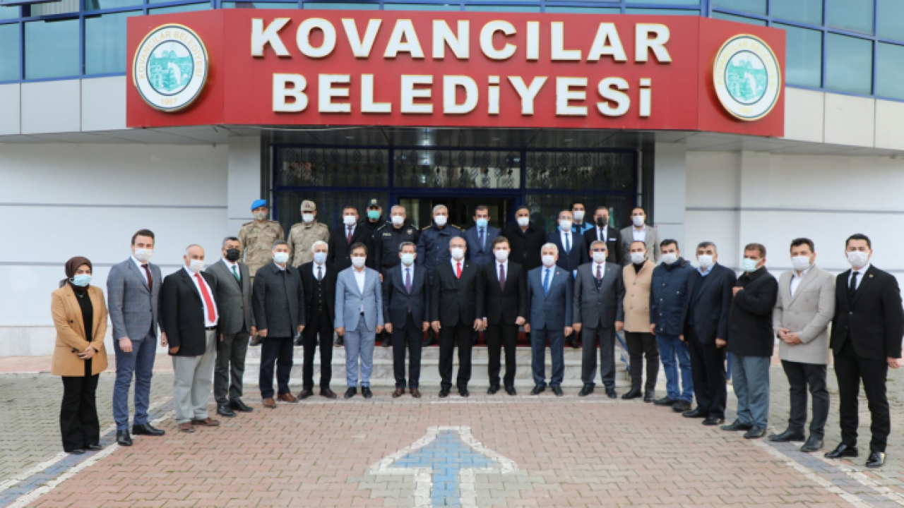 Vali Toraman Kovancılar ilçesini ziyaret etti