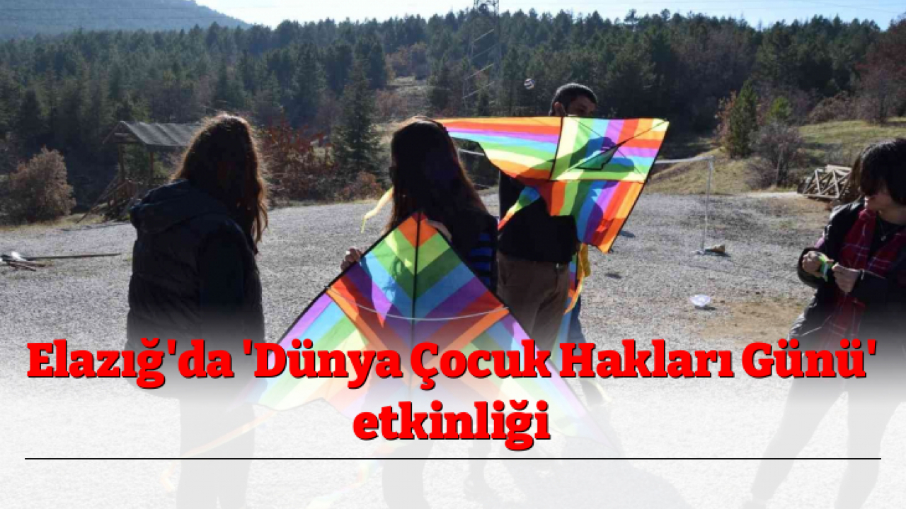 Elazığ'da 'Dünya Çocuk Hakları Günü' etkinliği