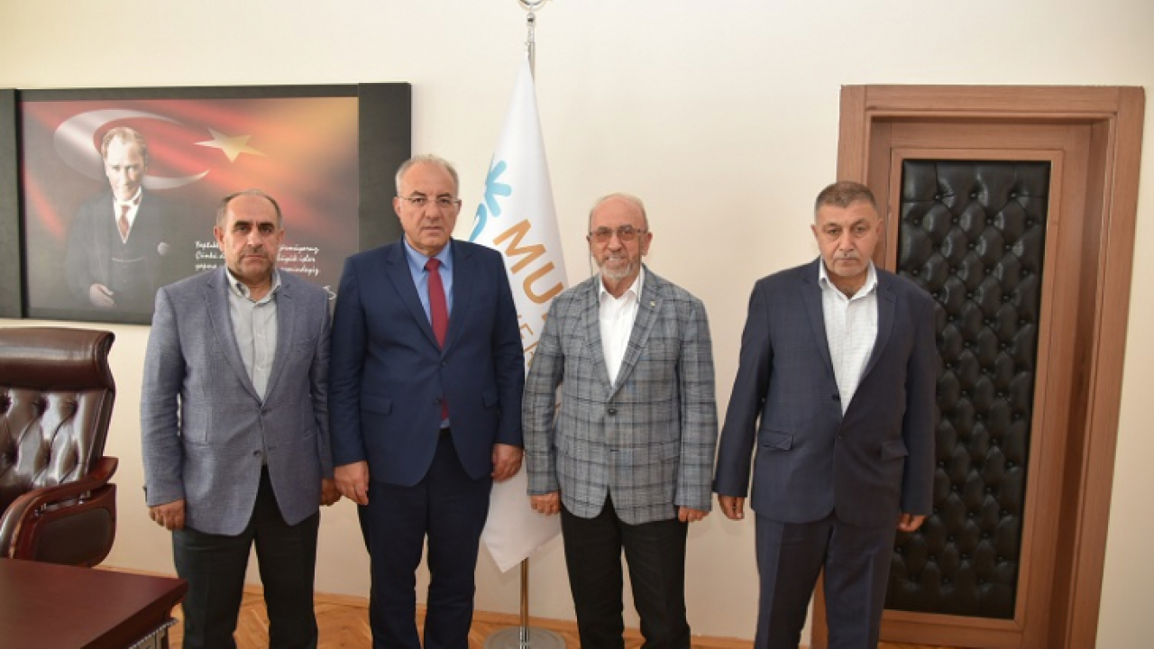 Başkan Dumandağ ve Yönetimi Tunceli'de Temaslarda Bulundu