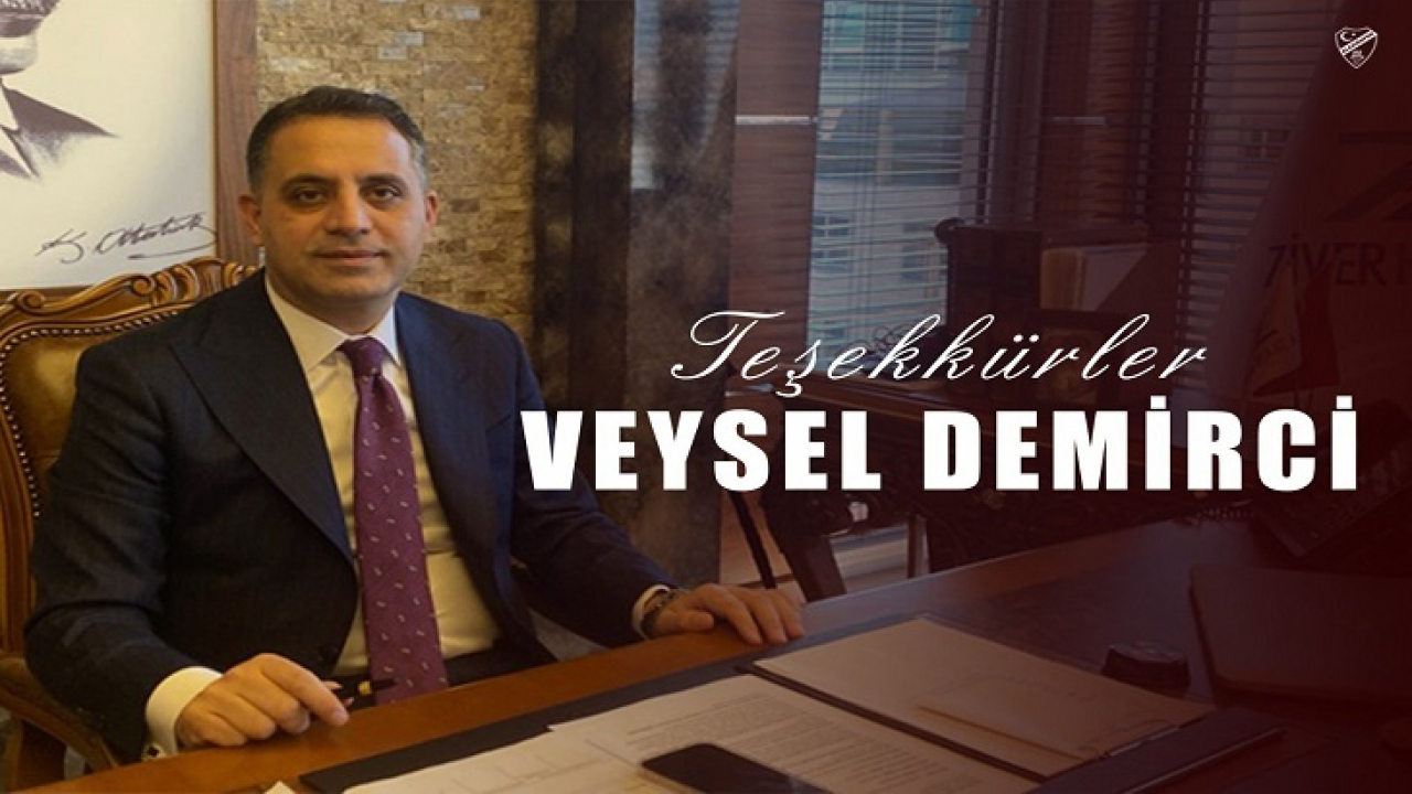 Elazığspor'dan Veysel Demirci'ye Teşekkür