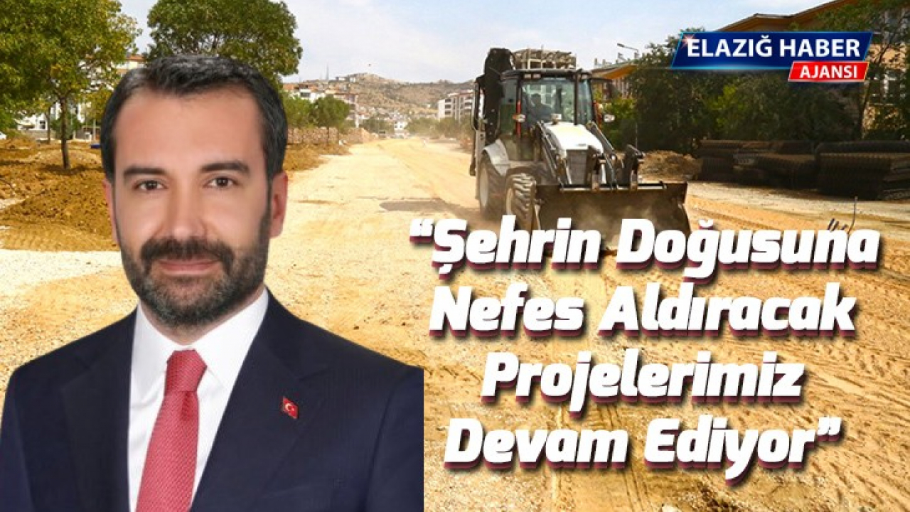 Başkan Şerifoğulları: Şehrin Doğusuna Nefes Aldıracak Projelerimiz Devam Ediyor