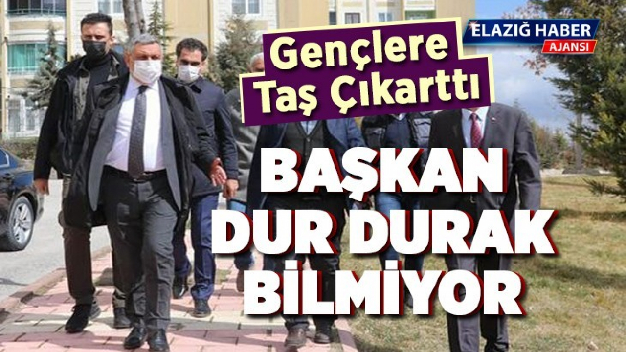 Başkan Yıldırım Dur Durak Bilmiyor