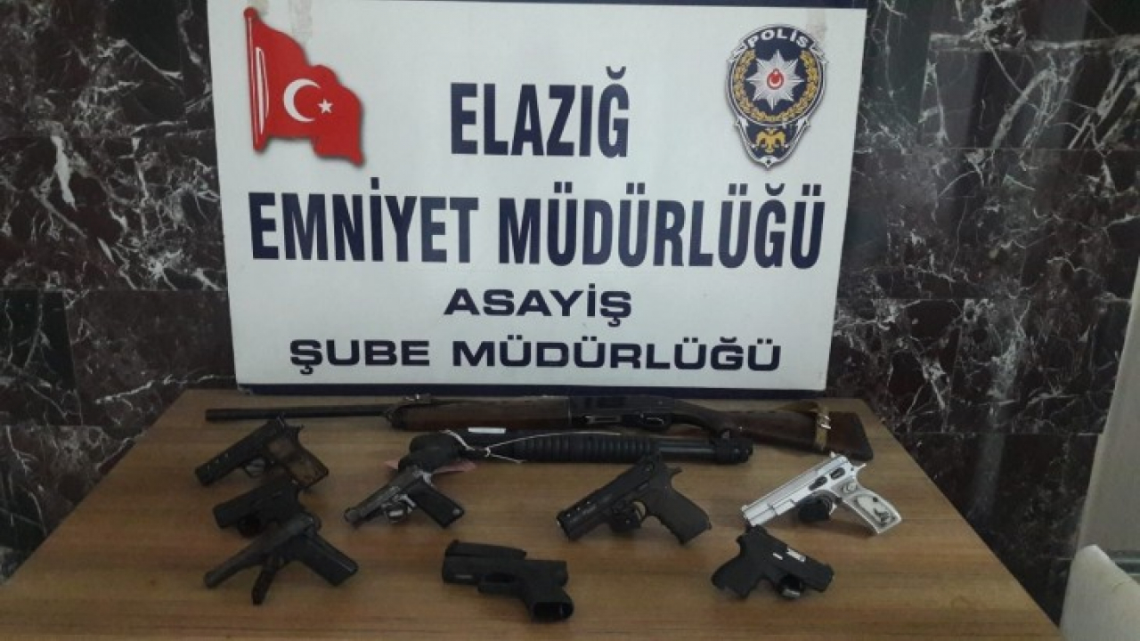 Elazığ'da şok uygulamalarda yakalanan 28 şüpheli tutuklandı