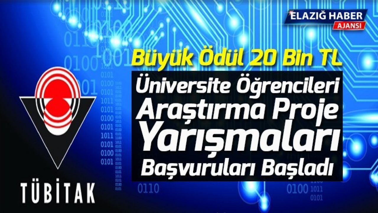Üniversite Öğrencileri Araştırma Proje Yarışmaları Başvuruları Başladı