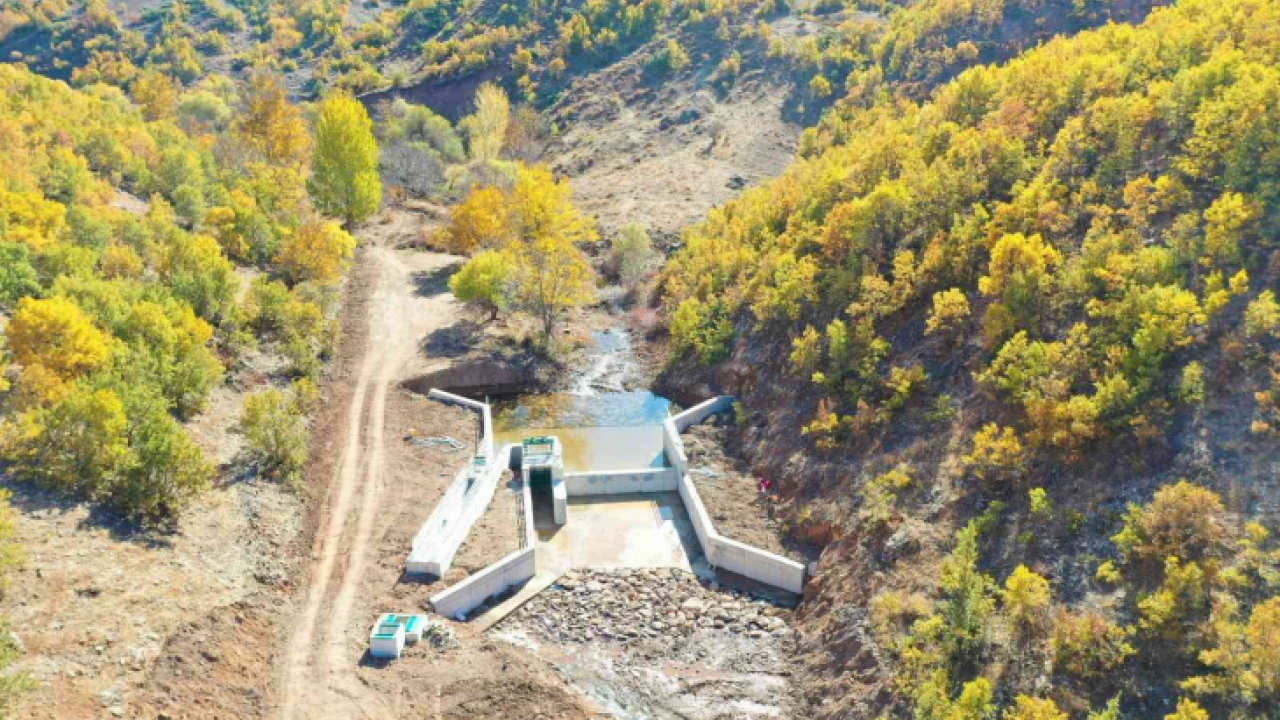 Elazığ'da mikrohavza sulaması tamamlandı