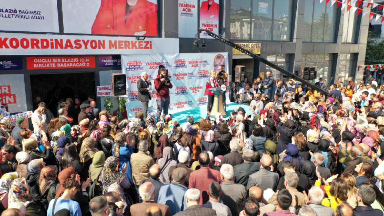 Bağımsız Aday Prof. Dr. Yasemin Açık'ın Seçim Koordinasyon Merkezi Açıldı