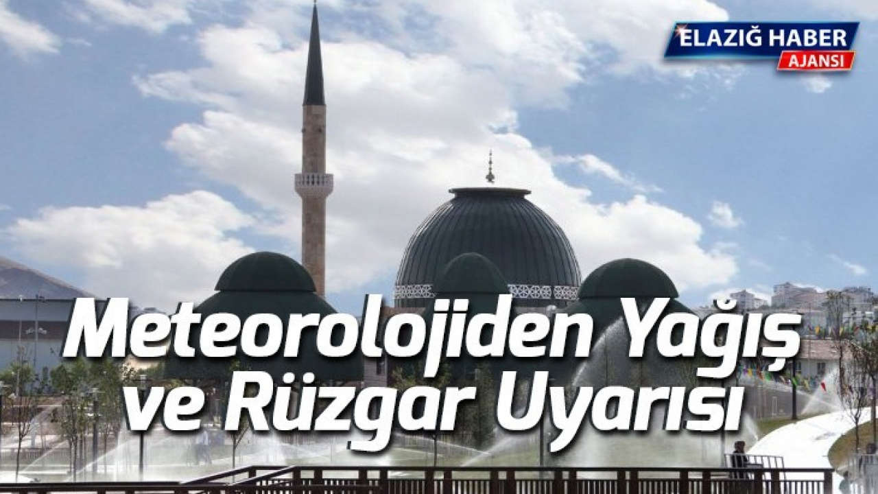 Meteorolojiden Yağış ve Rüzgar Uyarısı