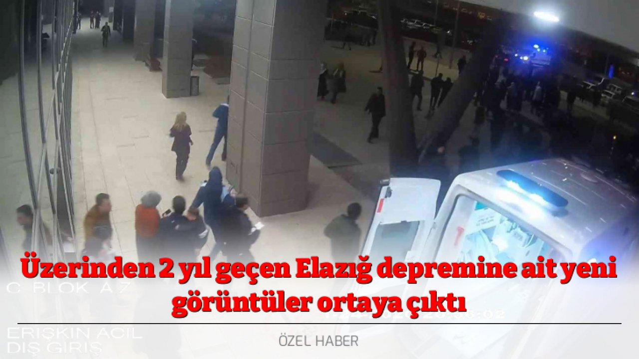 Üzerinden 2 yıl geçen Elazığ depremine ait yeni görüntüler ortaya çıktı