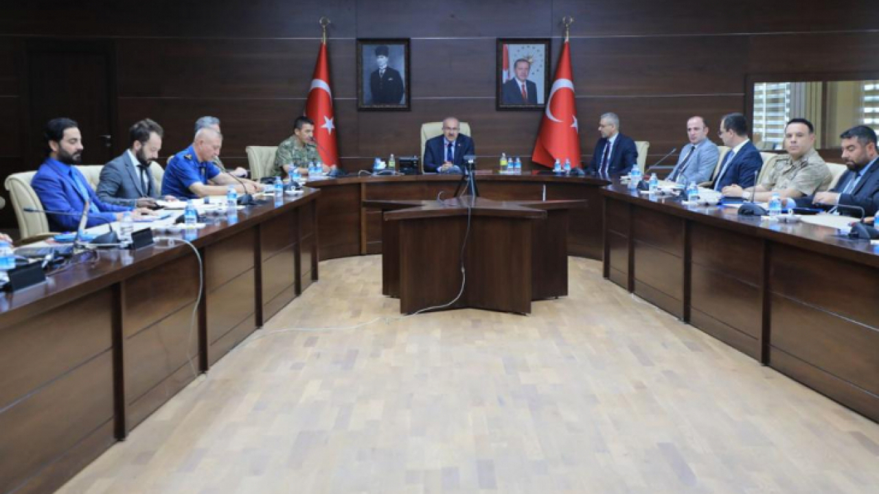 İl Asayiş Ve Güvenlik Koordinasyon Toplantısı Yapıldı