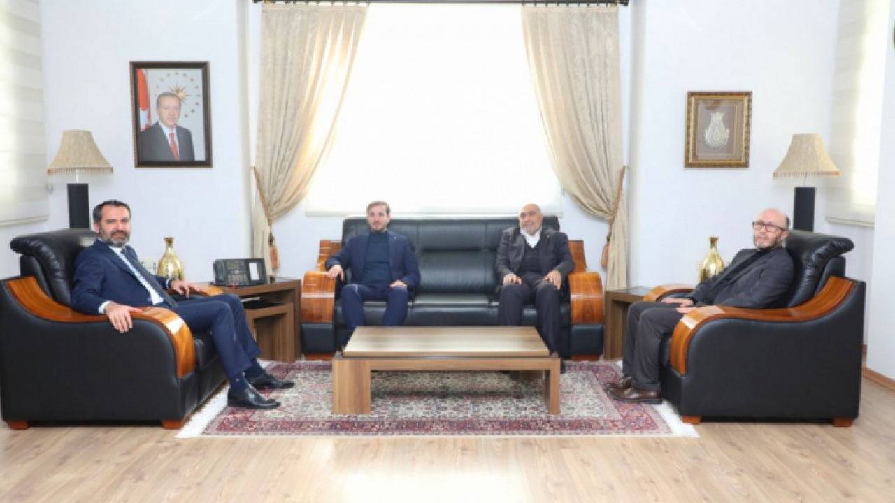 HÜDA PAR İl Yönetiminden Başkan Şerifoğulları'na ziyaret