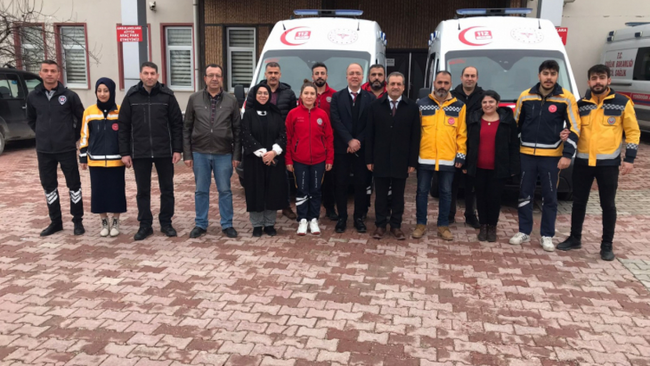 Elazığ'da Ambulans Filosuna Taze Kan