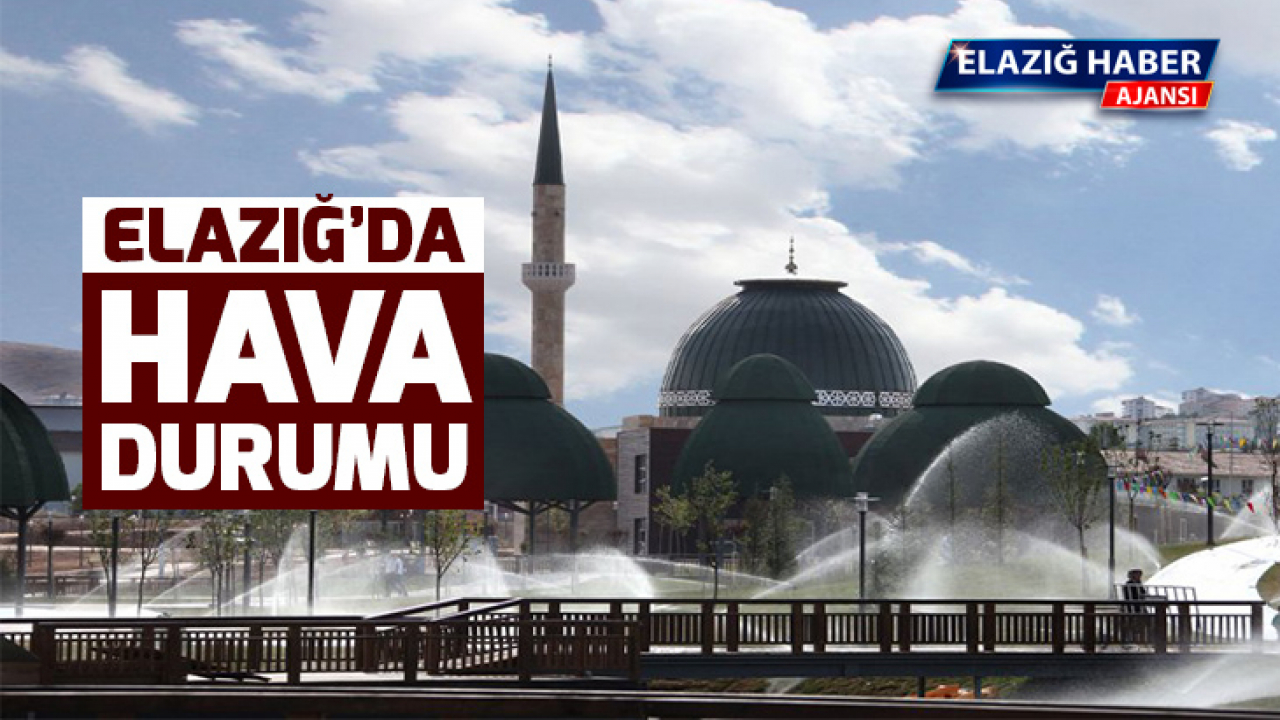 Elazığ'da hava durumu 28 Aralık 2022