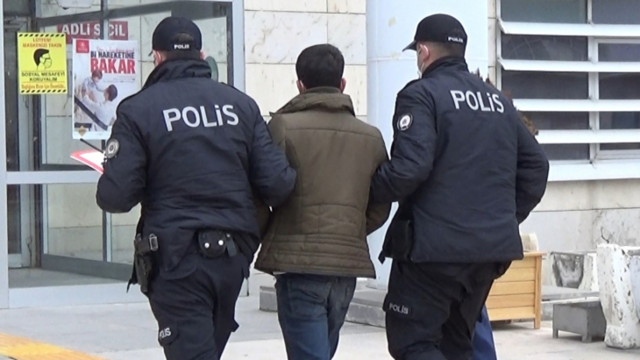 Camları kıran şahıs tutuklandı