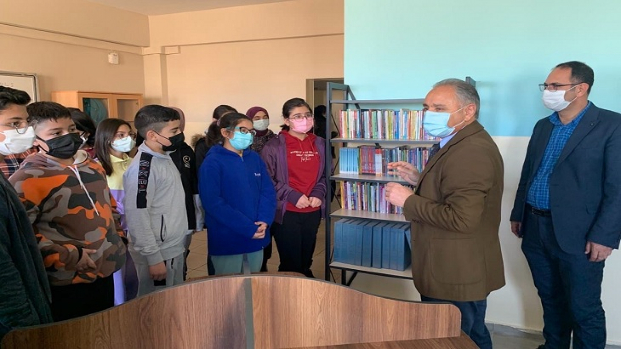 Elazığ'da Kütüphanesiz Okul kalmayacak Projesi hızla ilerliyor