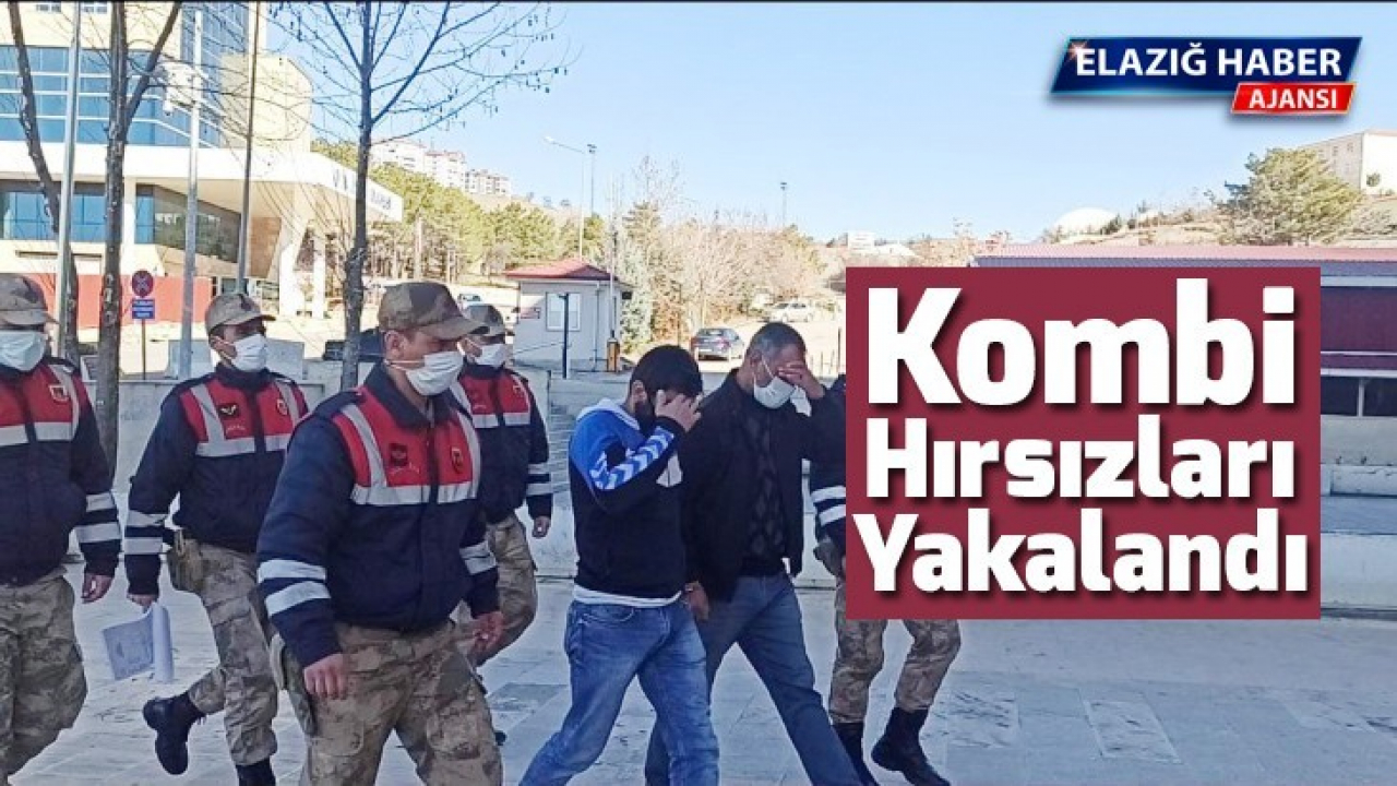 Kombi hırsızları yakalandı