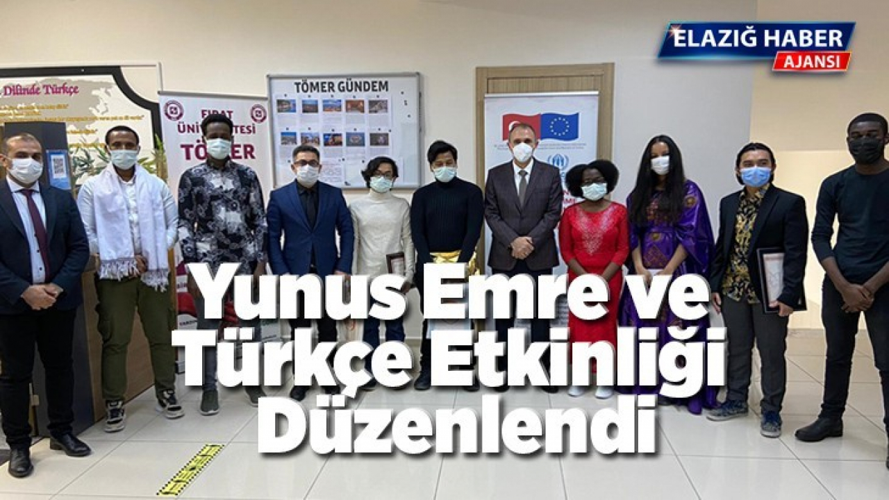 Yunus Emre ve Türkçe Etkinliği Düzenlendi