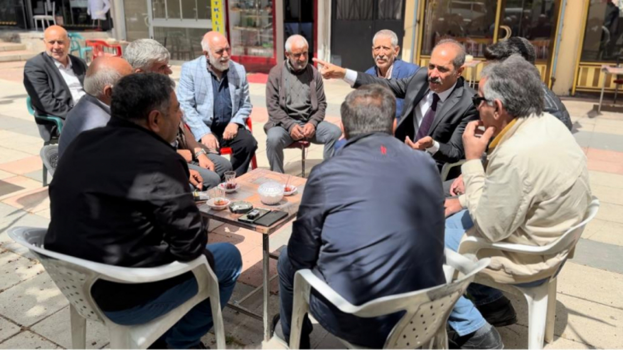 Bağımsız Milletvekili Adayı Prof. Dr. Bilal Çoban, Kovancılar ve Karakoçan'da yoğun ilgiyle karşılandı