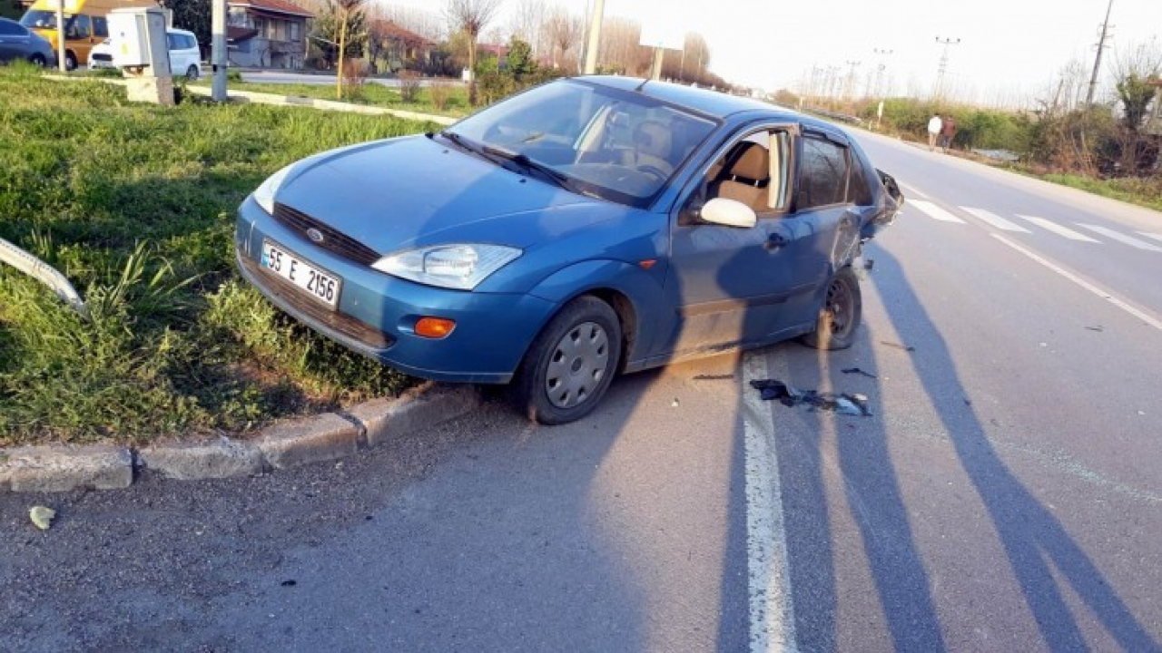 Samsun'da trafik kazası: 6 yaralı