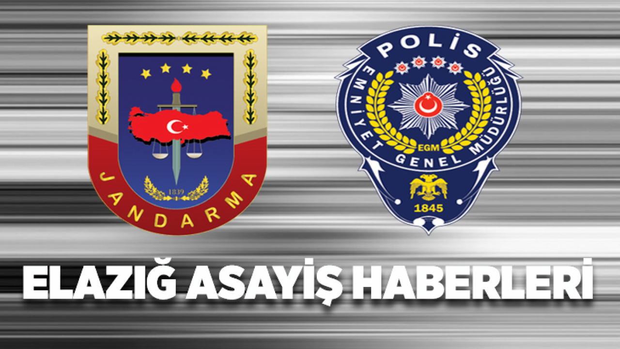 Elazığ Asayiş Haberleri