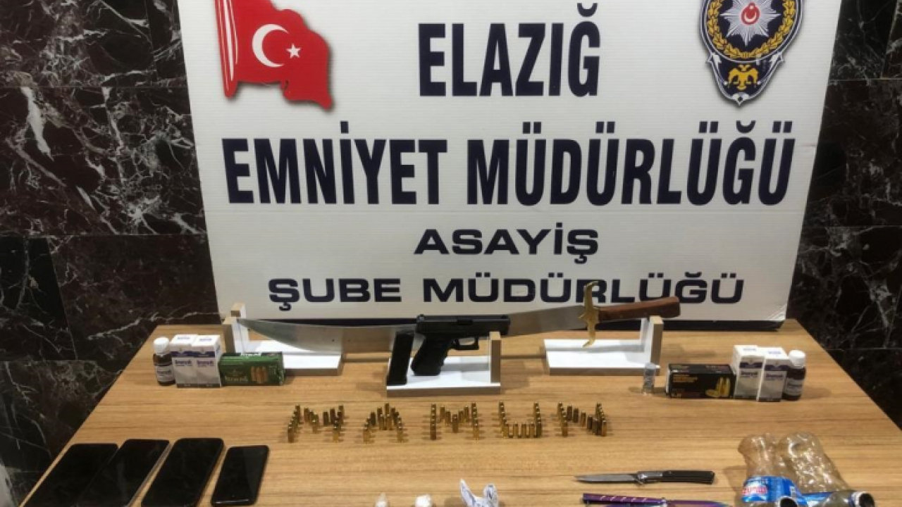 Elazığ'da Mamun Operasyonu: 8 Gözaltı