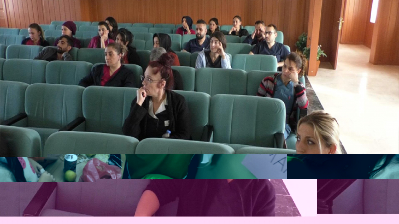 Hastane çalışanlarına bulaşıcı hastalıklar hakkında eğitim verildi