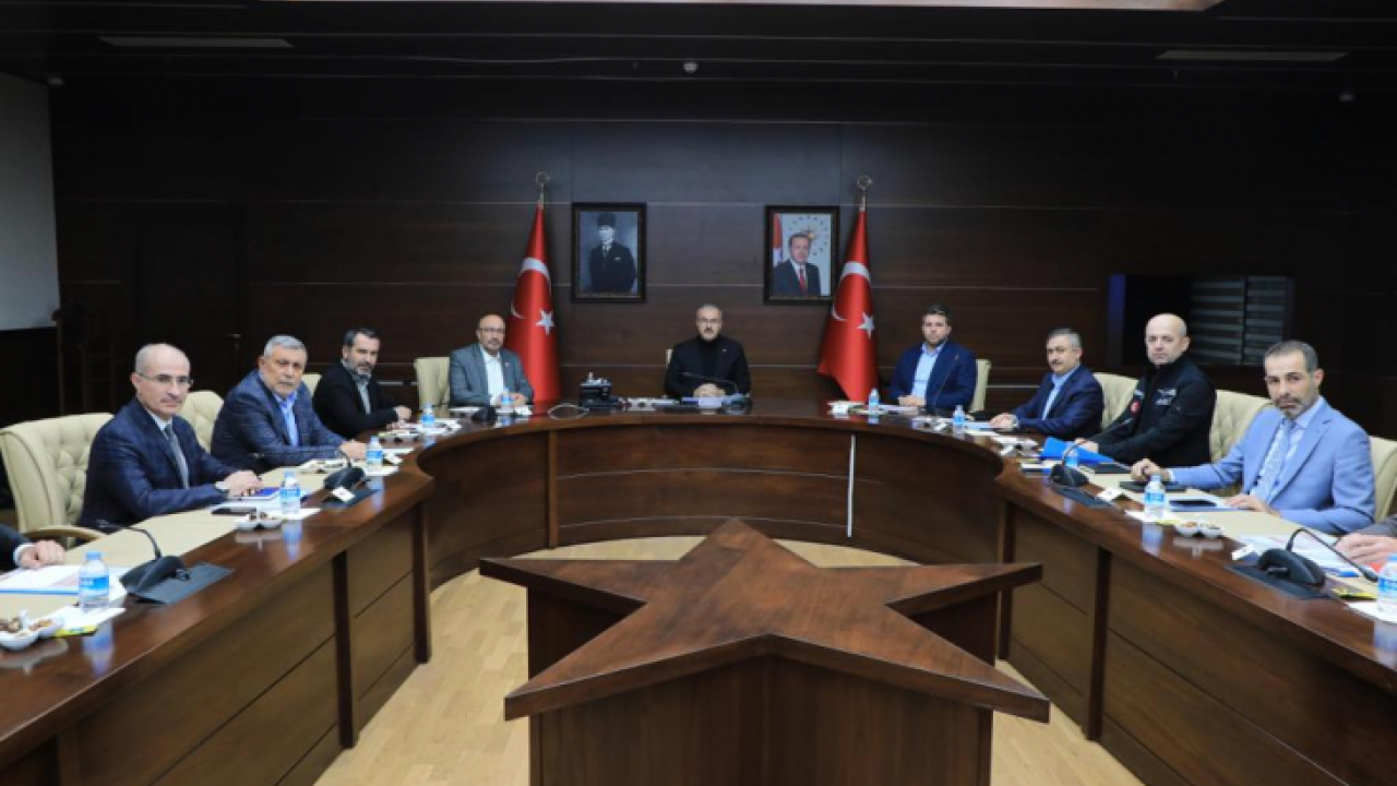 Elazığ'da Deprem Sonrası Çalışmalar Değerlendirildi