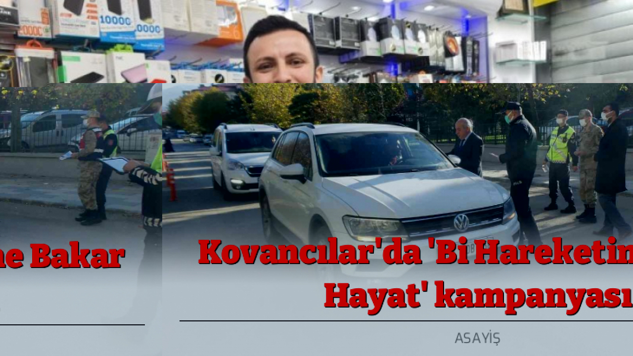 Kovancılar'da 'Bi Hareketine Bakar Hayat' kampanyası