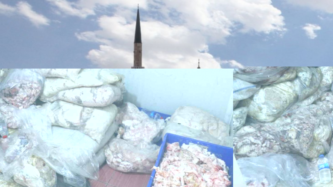 Kötü kokudan rahatsız olan vatandaşlar ihbar etti, depodan çürümüş et çıktı