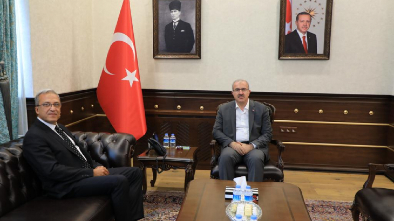 Emniyet Müdürü Karayel, Vali Toraman İle Bir Araya Geldi