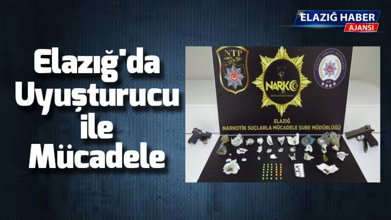 Elazığ'da uyuşturucu ile mücadele 36 şahsa işlem yapıldı