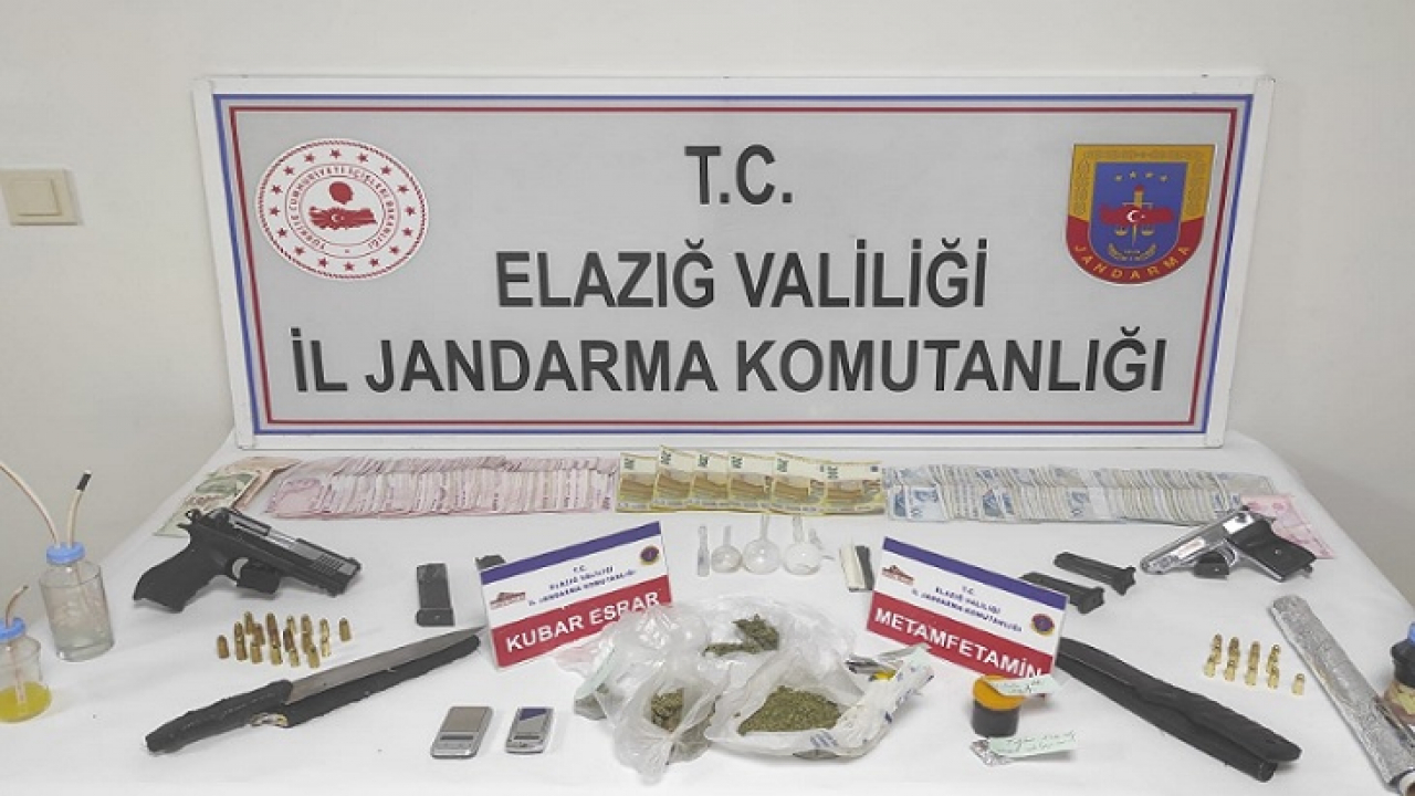 Elazığ'da Uyuşturucu Operasyonu