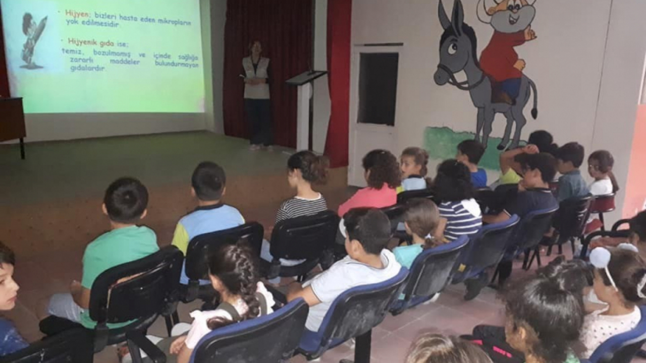 Elazığ'da 'okullarda gıda güvenilirliği ve israfı ile gıdanı koru' eğitimi